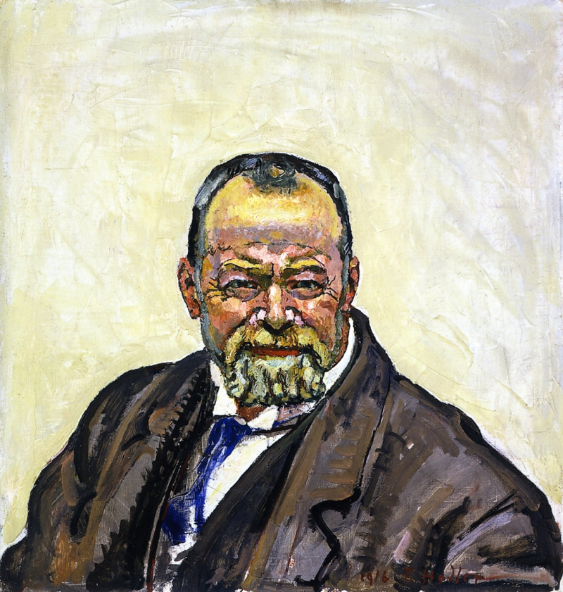 Ferdinand Hodler Autoportrait 1916 60 62 Cm Descriptif De L Uvre   545513 