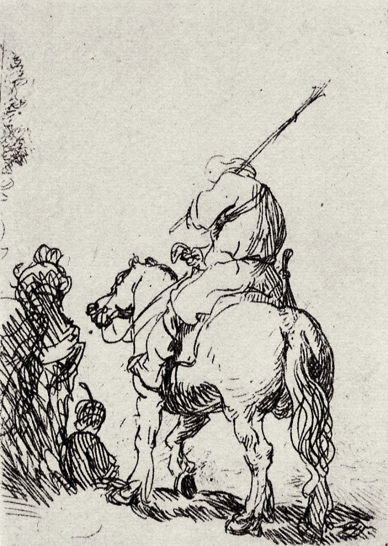 Рембрандт всадник