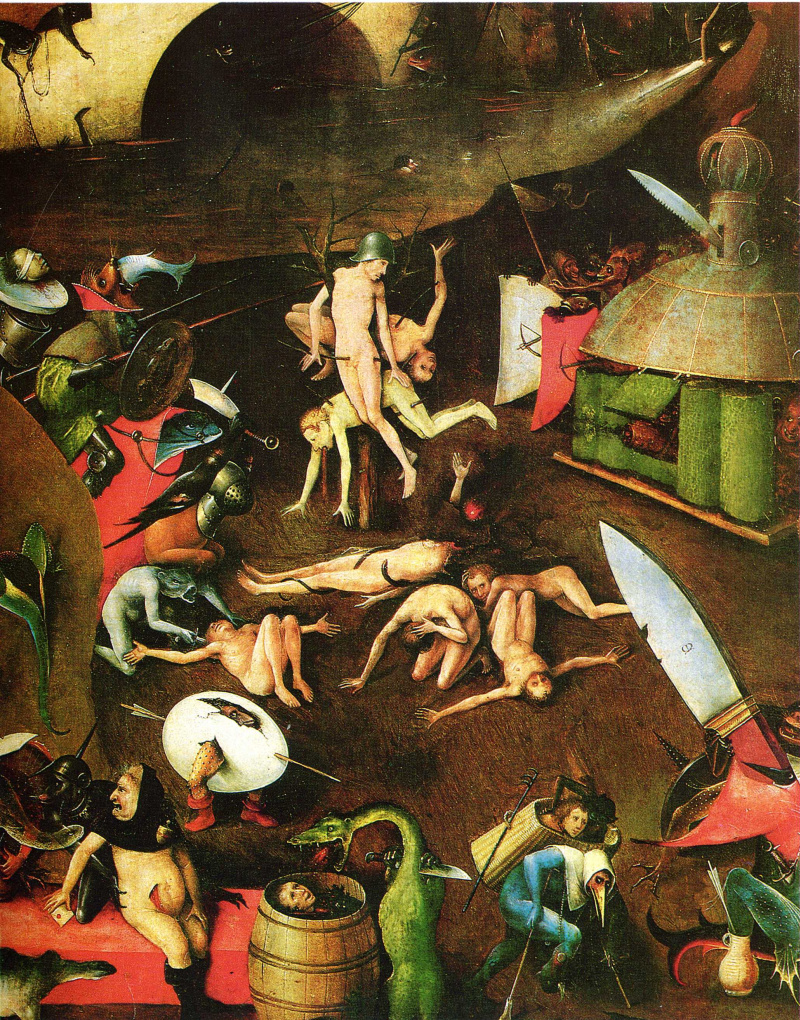 Judgment. The Central part of the triptych. Fragment 1504 by