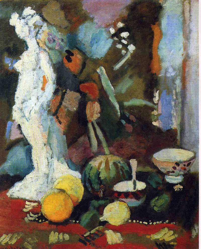 Dishes and melon, 1907, 60×73 cm by Henri Matisse: History, Analysis ...