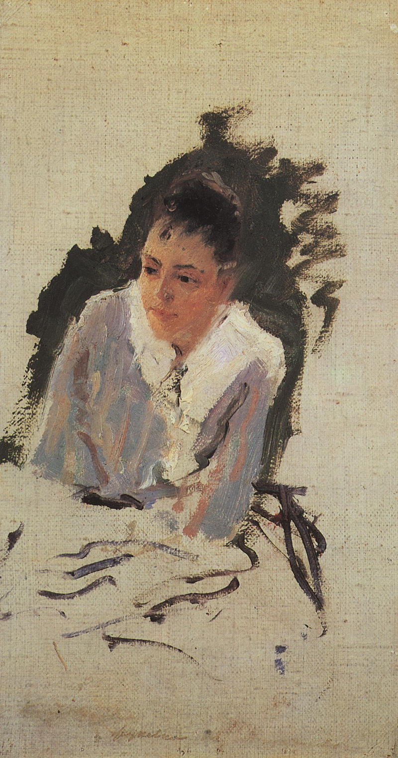 Коровин портрет Якунчиковой