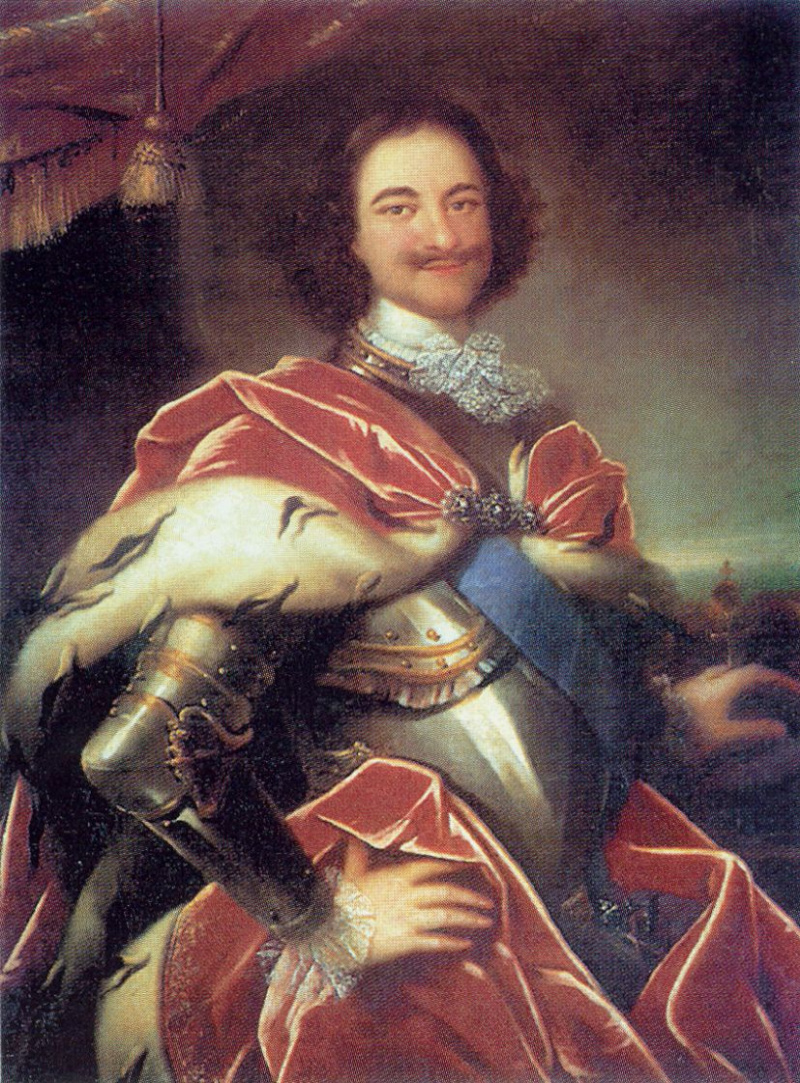 Иван Никитич Никитин портрет Петра 1