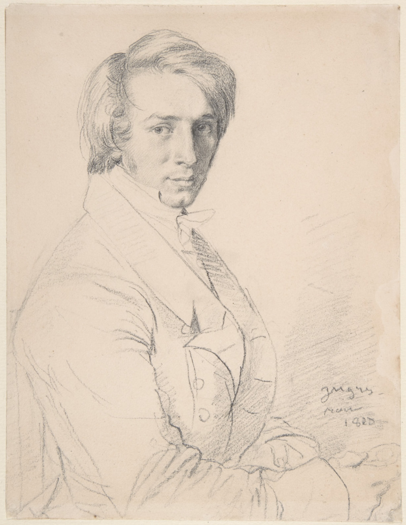 Энгр автопортрет 1804