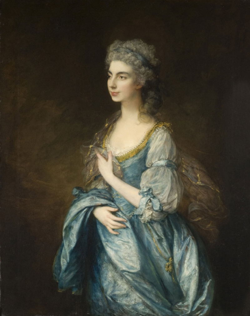 Томас Гейнсборо (1727—1788). Портрет леди Чад.
