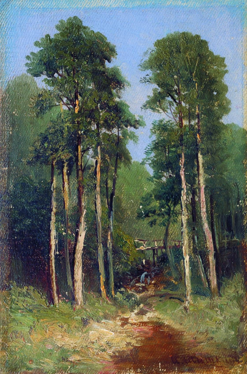 Иван Иванович Шишкин картины лес