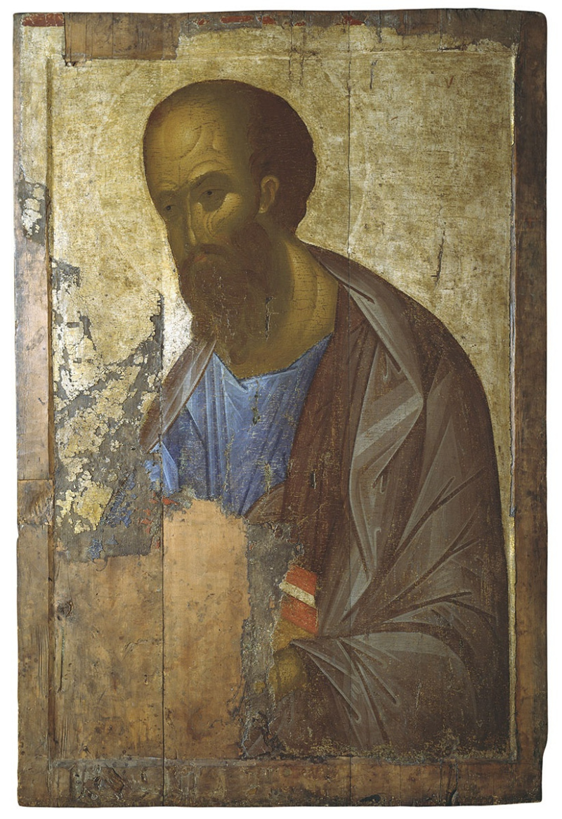 Апостол Павел Рублев икона