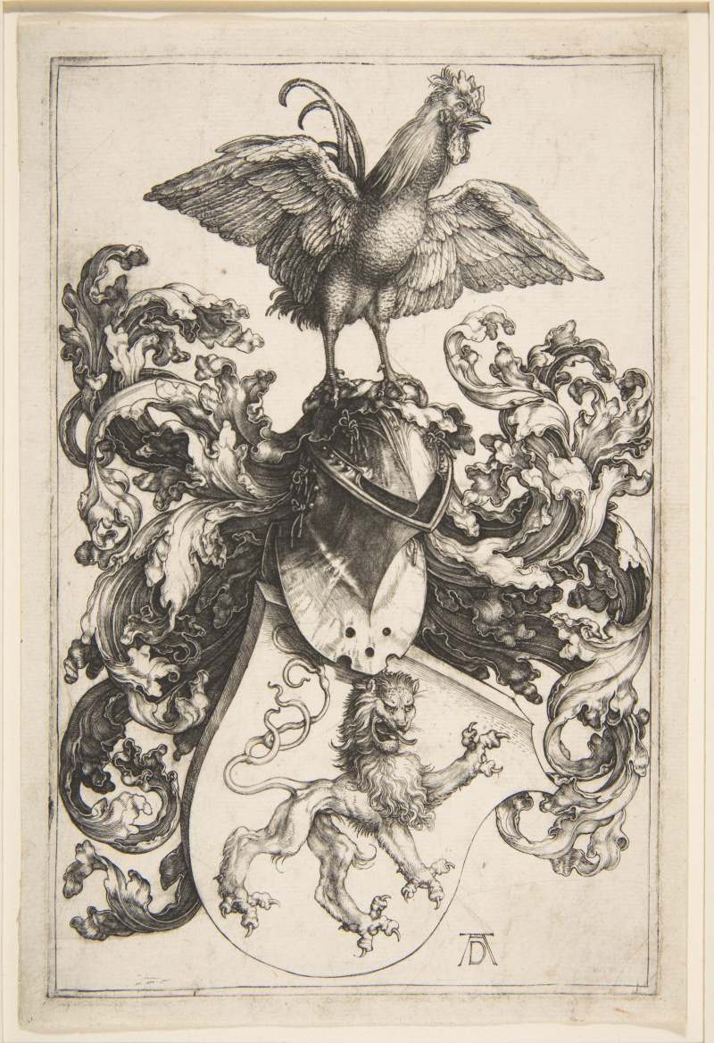 Buy a digital copy: Albrecht Durer - The coat of arms with lion