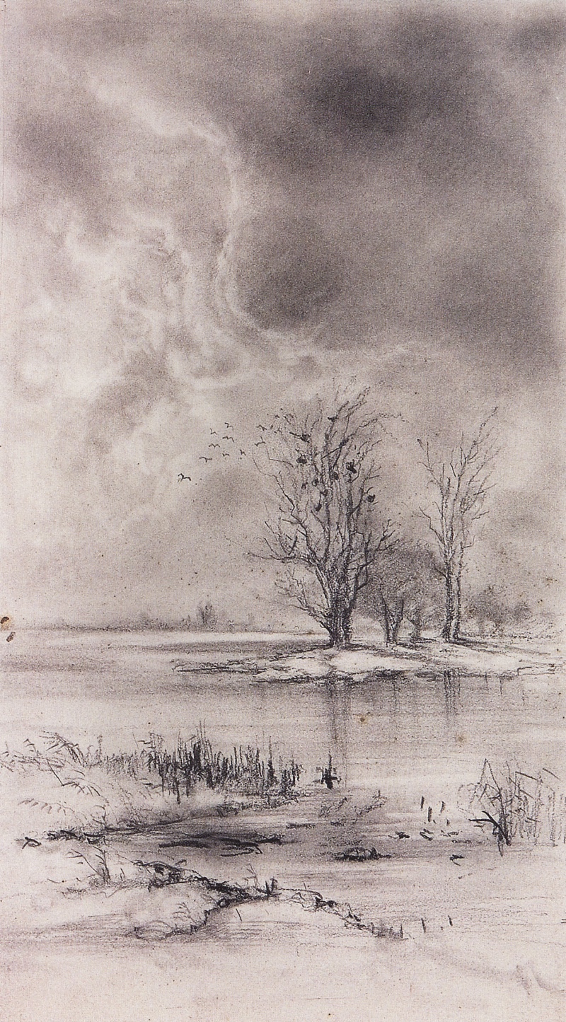 Саврасов Алексей Кондратьевич (1830 – 1897) зима