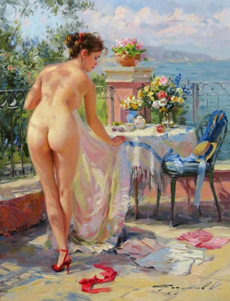 картины живопись женщин голые фото 78