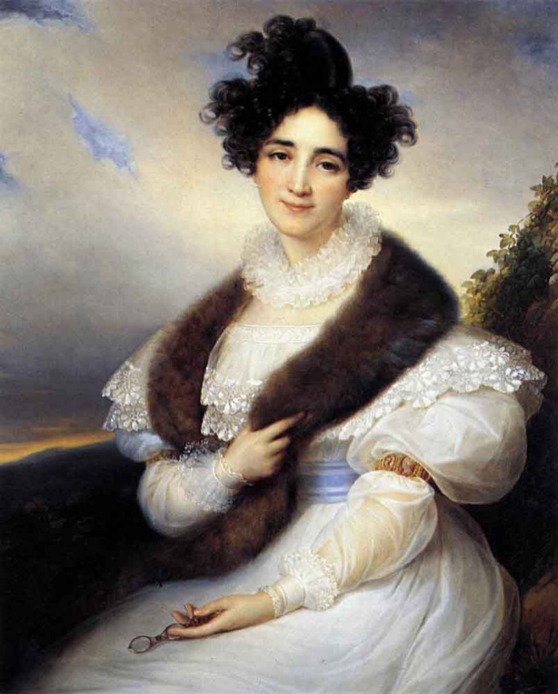 Кинсон Франсуа Жозеф портрет мадам Лестапис