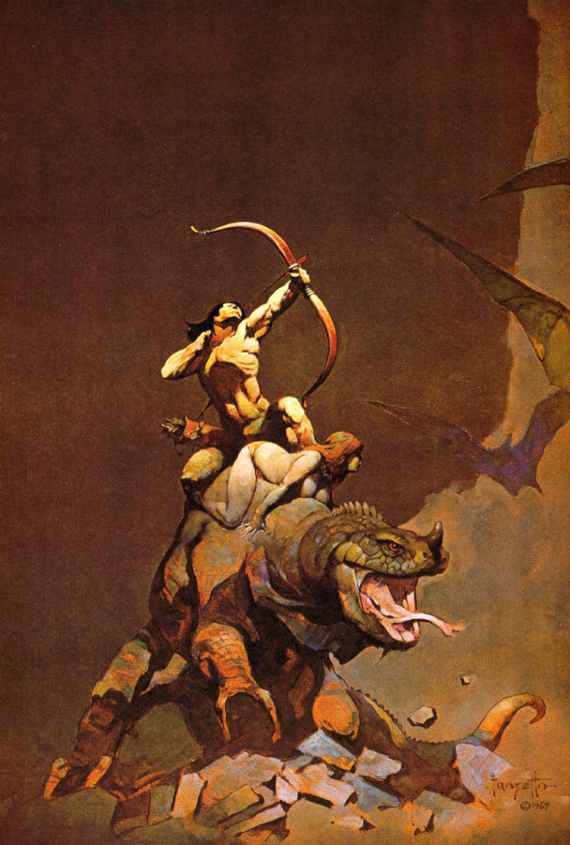 Frank frazetta картины