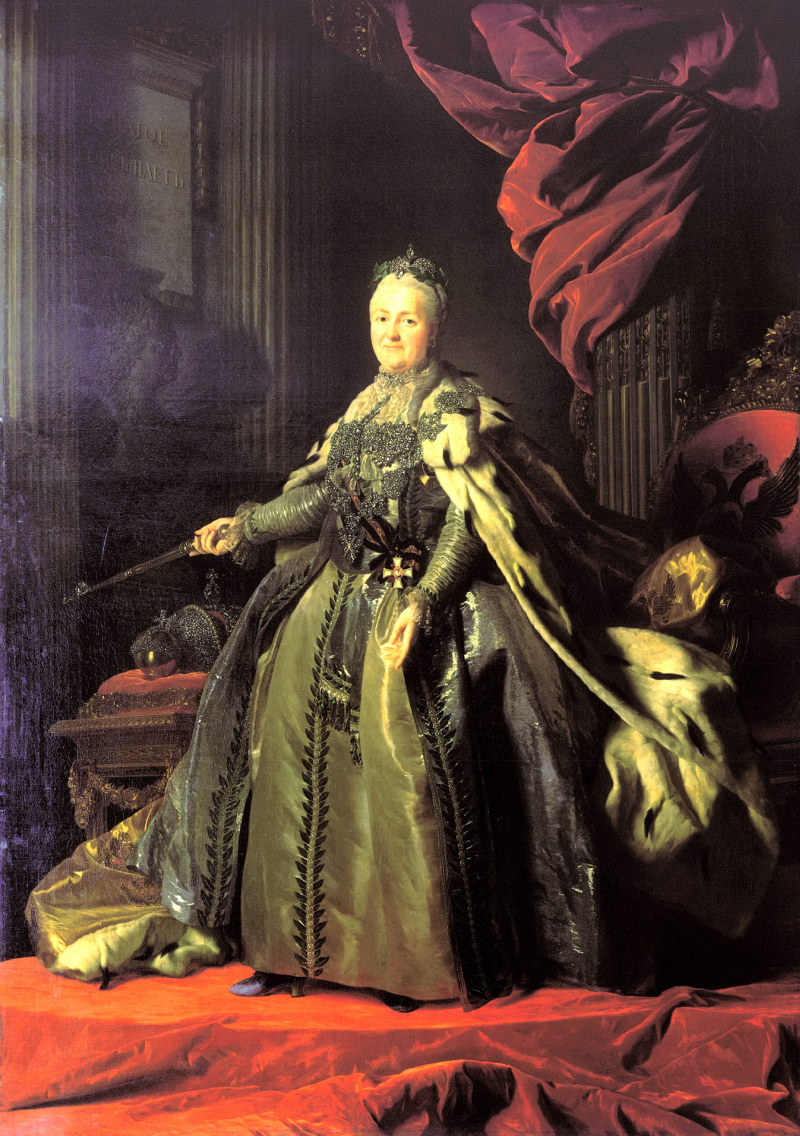 Portrait Of Catherine II By Alexander Roslin: History, Analysis & Facts ...