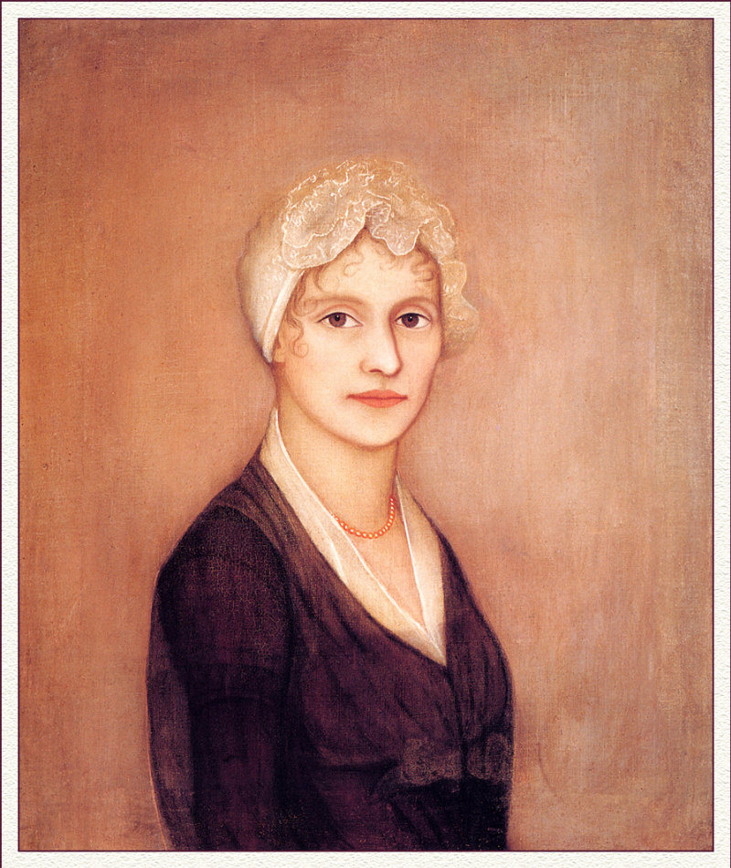 Portraits of young women. Ammi Phillips. Портрет молодой женщины. Портрет молодой женщины с можжевельником. Портрет молодой женщины la muta.