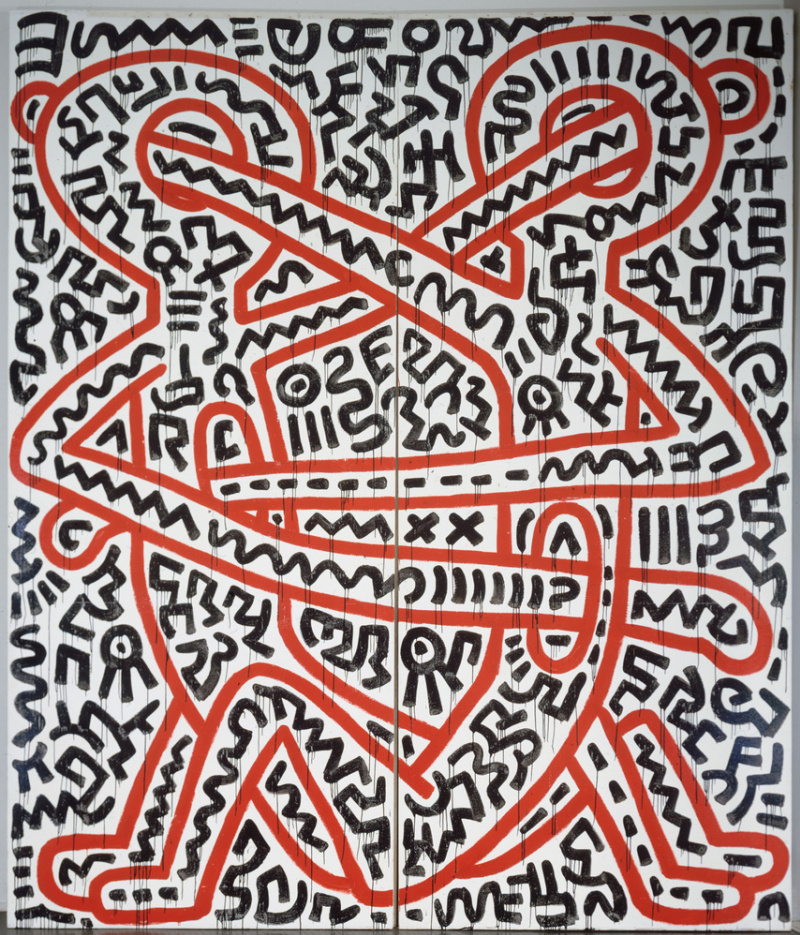 Картины keith haring