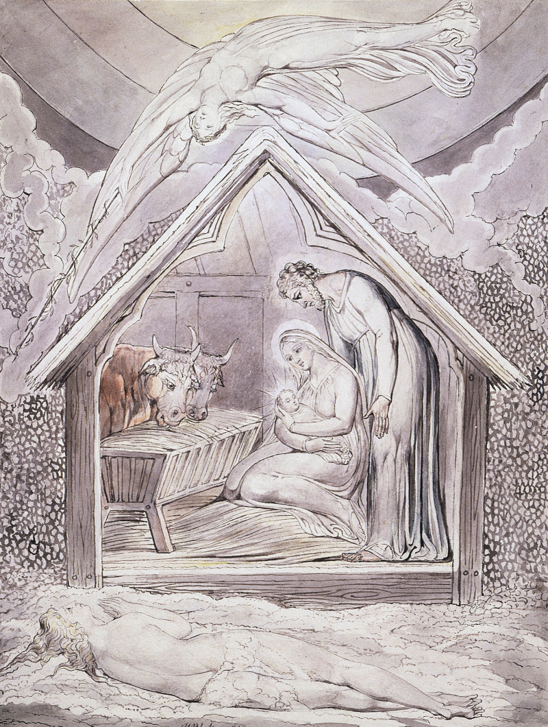 Уильям Блейк рождение Иисуса