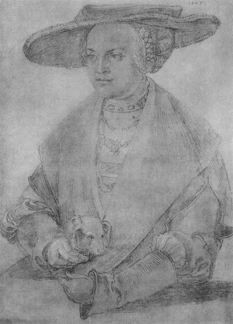 Дюрер портрет Альбрехта Бранденбургского