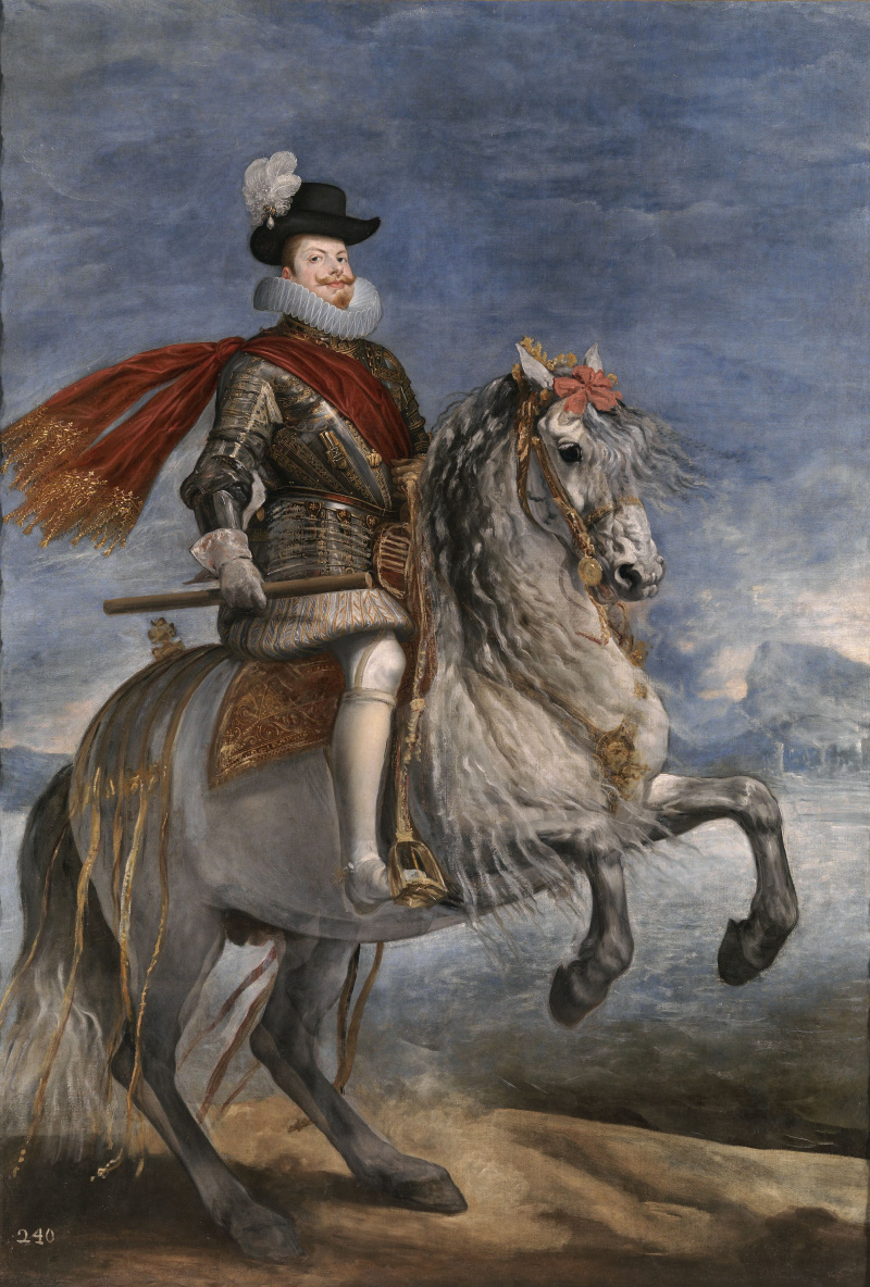 Диего Веласкес конный портрет Филиппа III