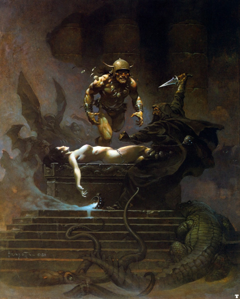 Frank frazetta картины