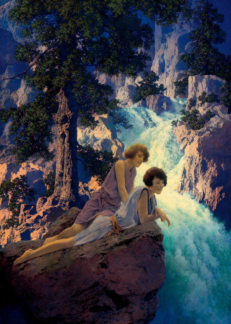 Maxfield parrish картины