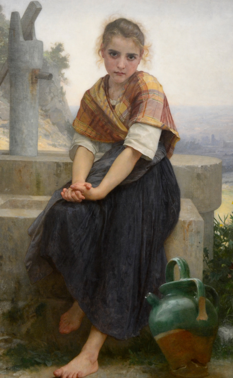 The broken jug, 1891 by William-Adolphe Bouguereau: History, Analysis ...