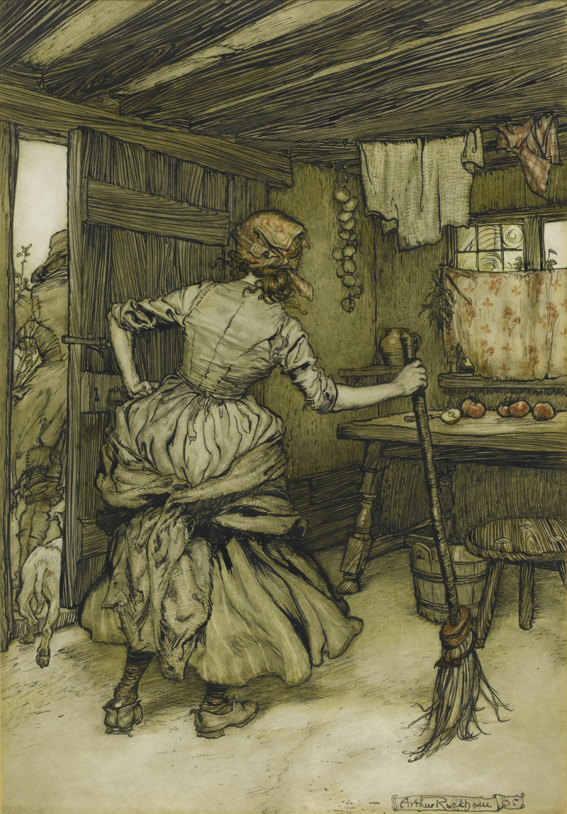 Arthur rackham картины