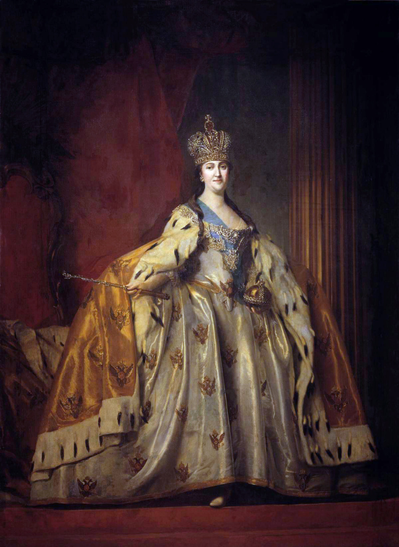 Коронационное платье императрицы Екатерины II