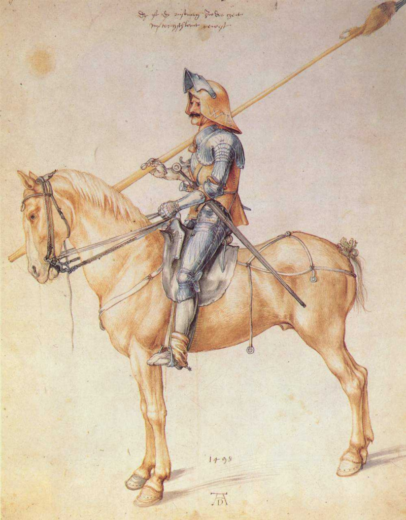 Картина конный всадник