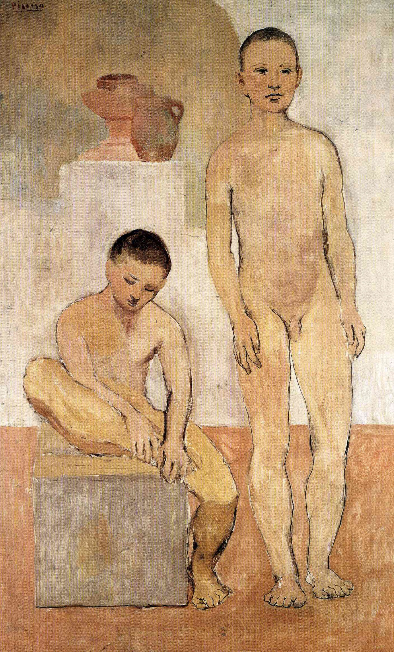 Пабло Пикассо два мальчика