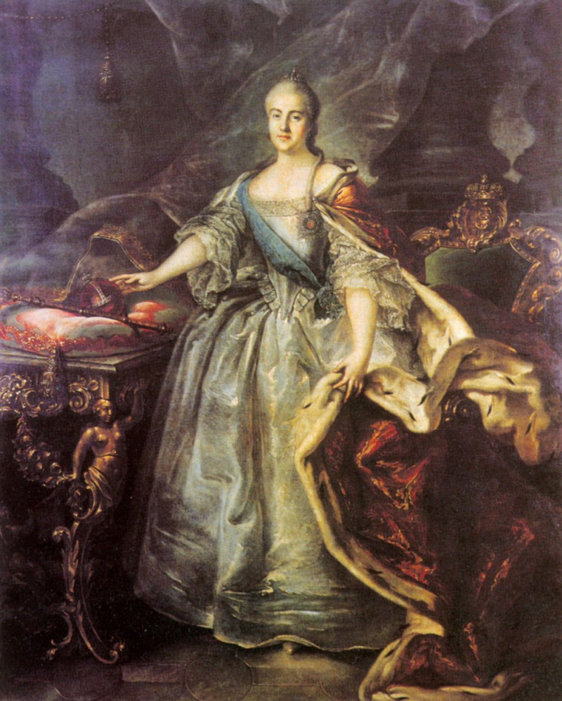 Произведения екатерины 2. Аргунов портрет Екатерины 2 1762.