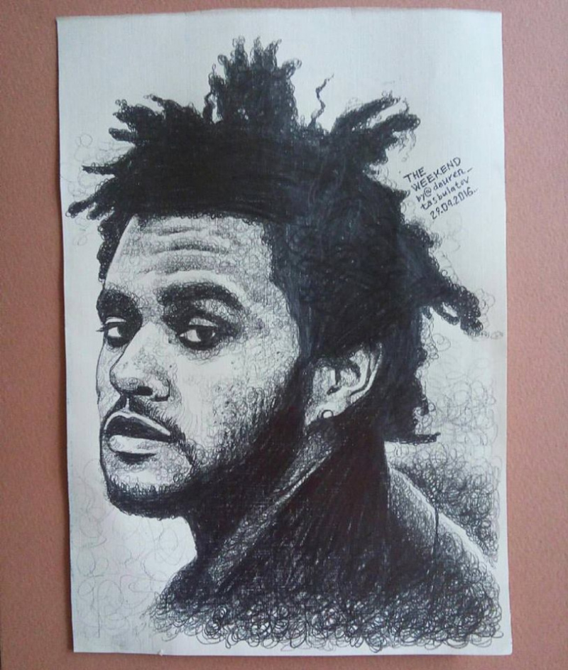 The weeknd alone