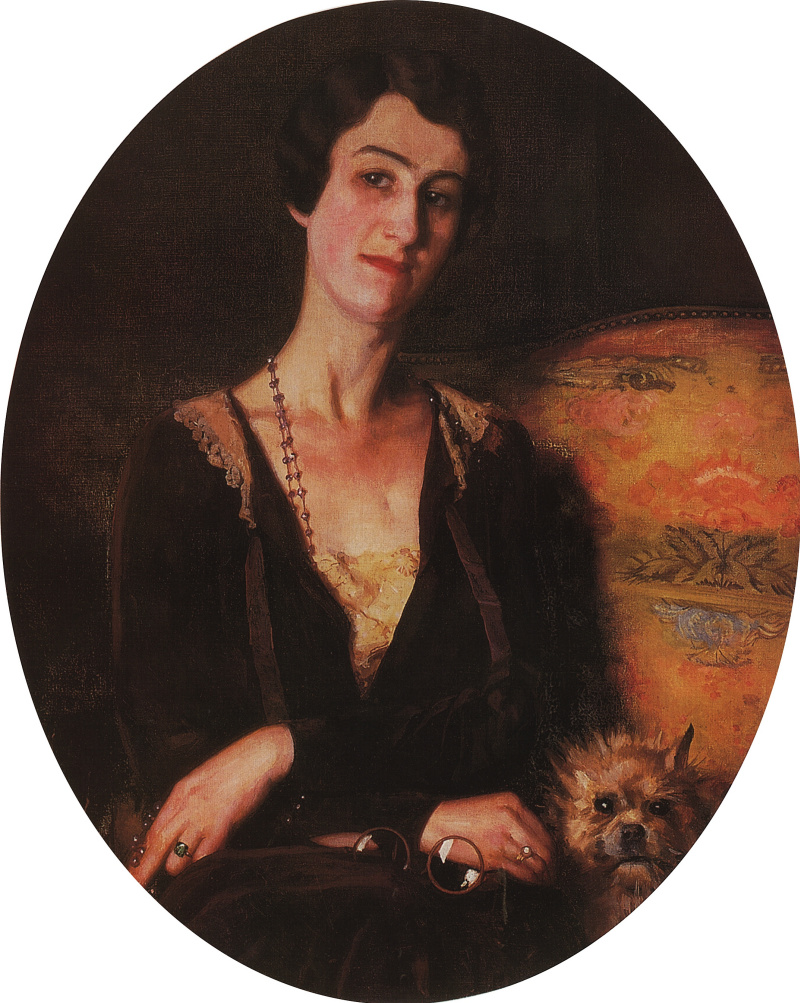Сомов Константин Андреевич (1869-1939) портрет дамы