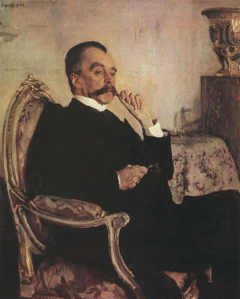 Серов портрет Голицына