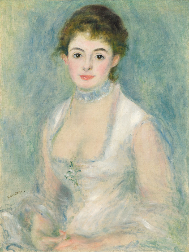 Ренуар портрет мадам Анрио