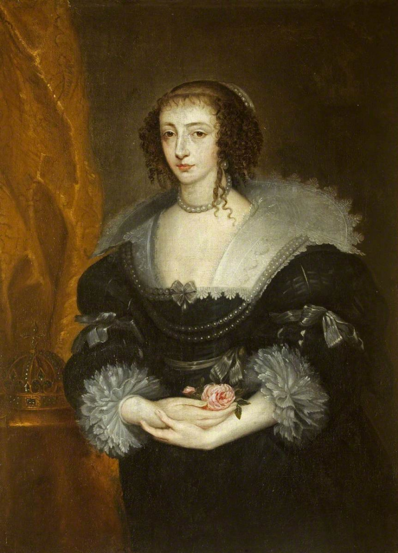 Ван Дейк портрет королевы Генриетты-Марии