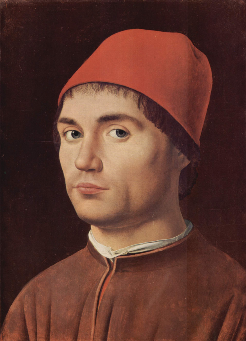 Антонелло да Мессина мужской портрет