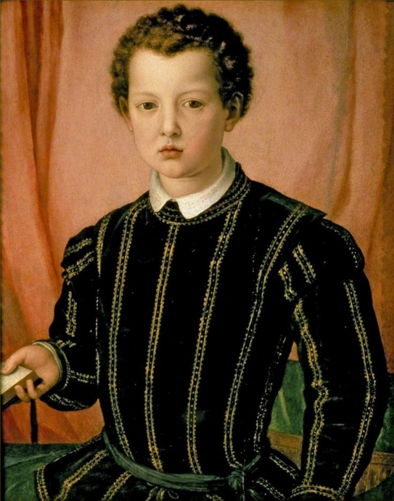 Аньоло Бронзино портрет Алессандро де Медичи (1560)