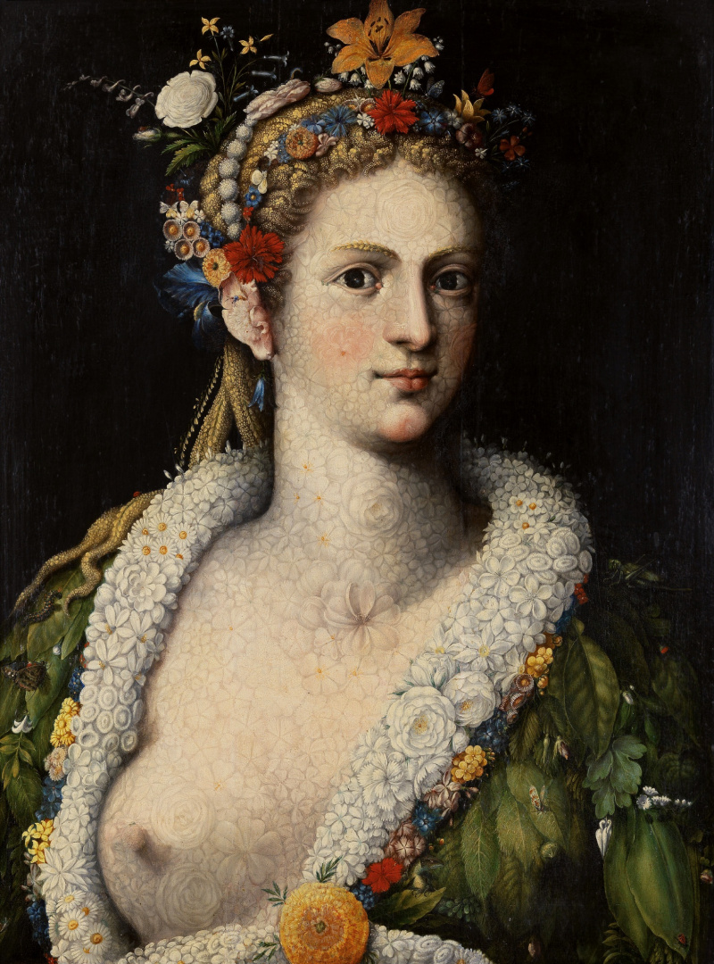 Джузеппе арчимбольдо портрет Флора