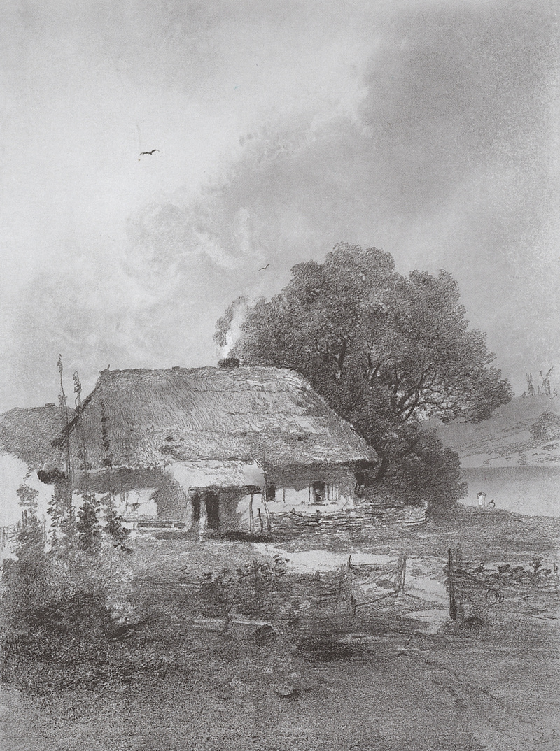 Саврасов украинский пейзаж 1860