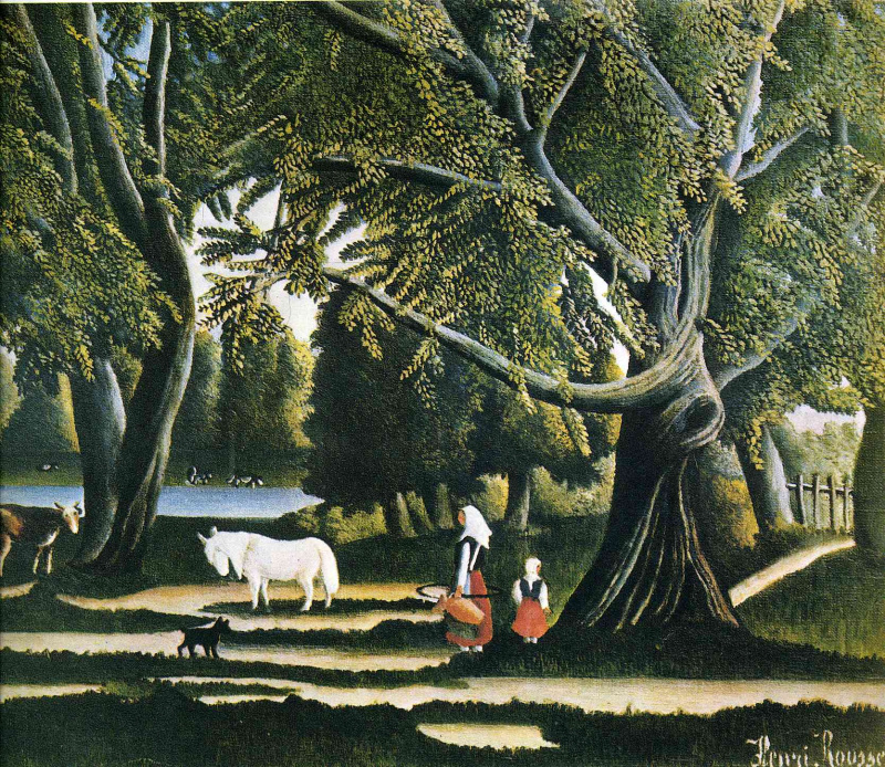 Henri rousseau картины