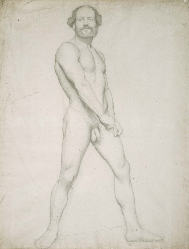 голые мужчины рисунок карандашом фото 66