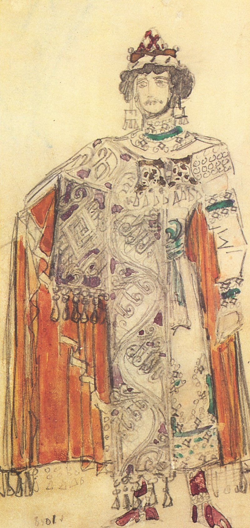 Врубель царь Салтан 1900