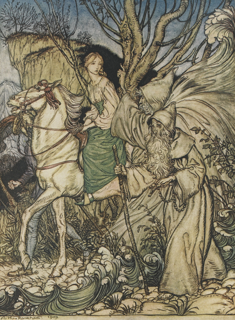 Arthur rackham картины