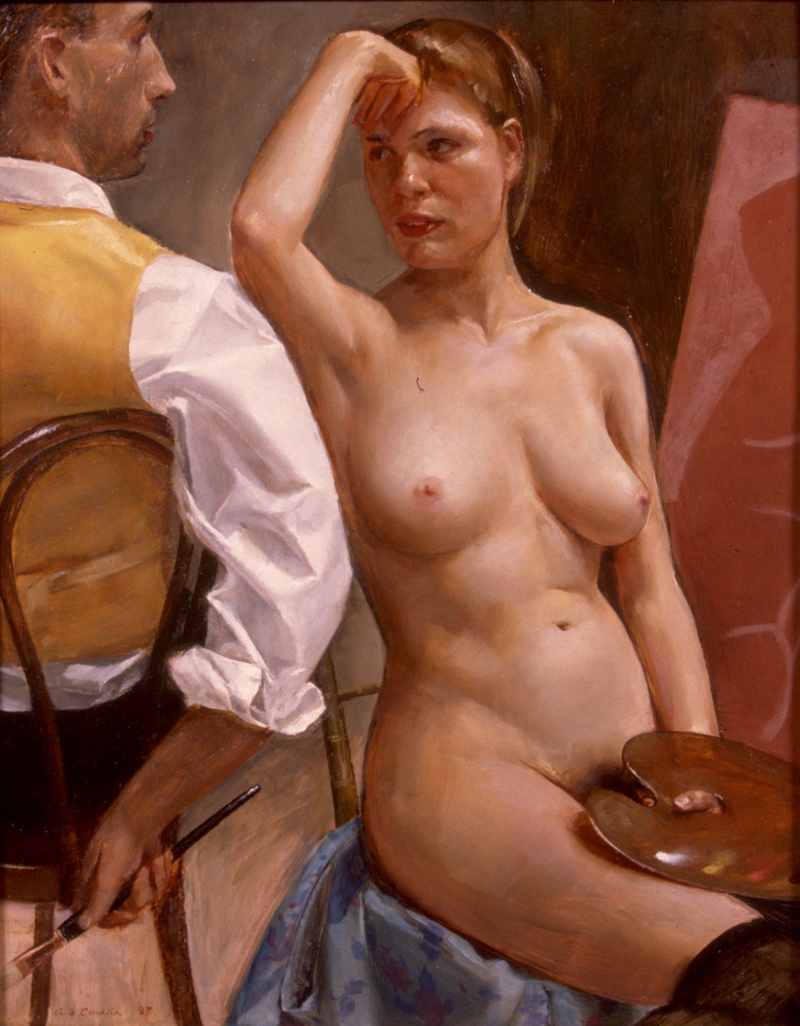 женщины позируют голыми художнику фото 99