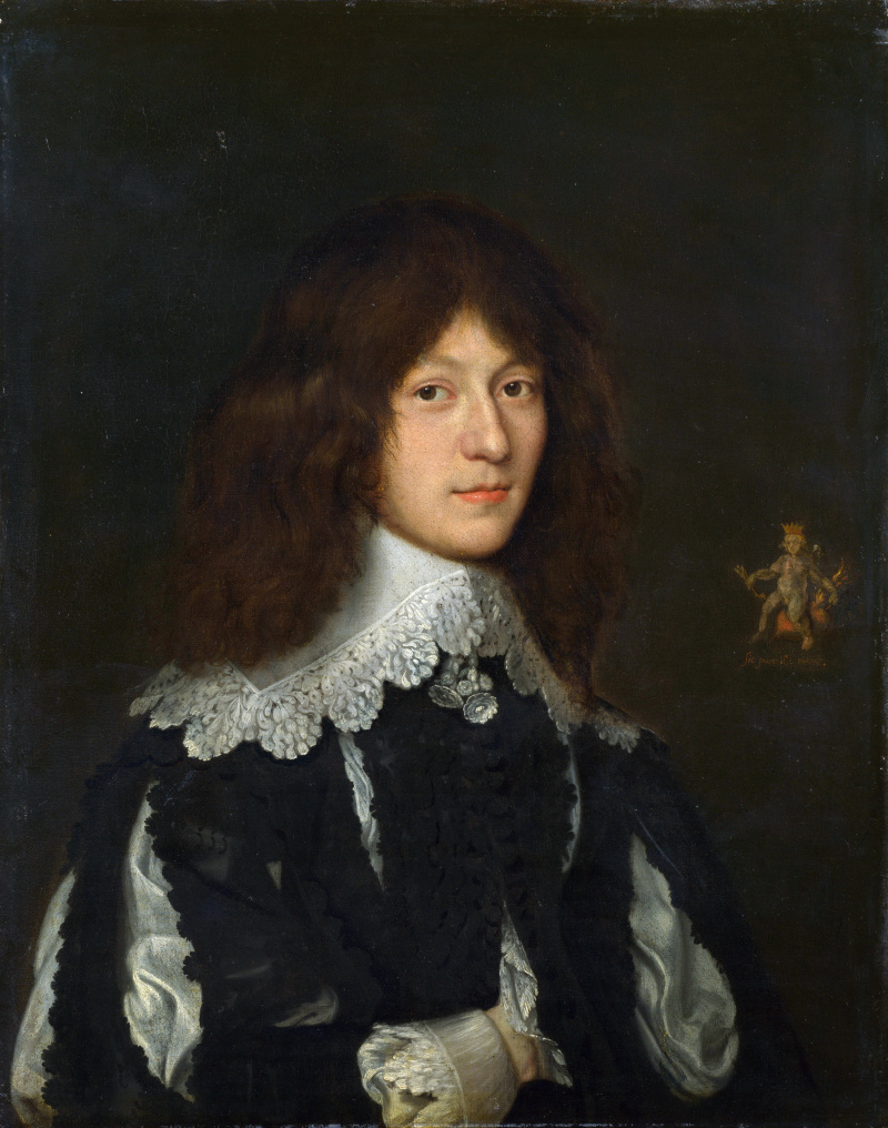 «Портрет молодого человека с кружевным воротником», 1634 художник