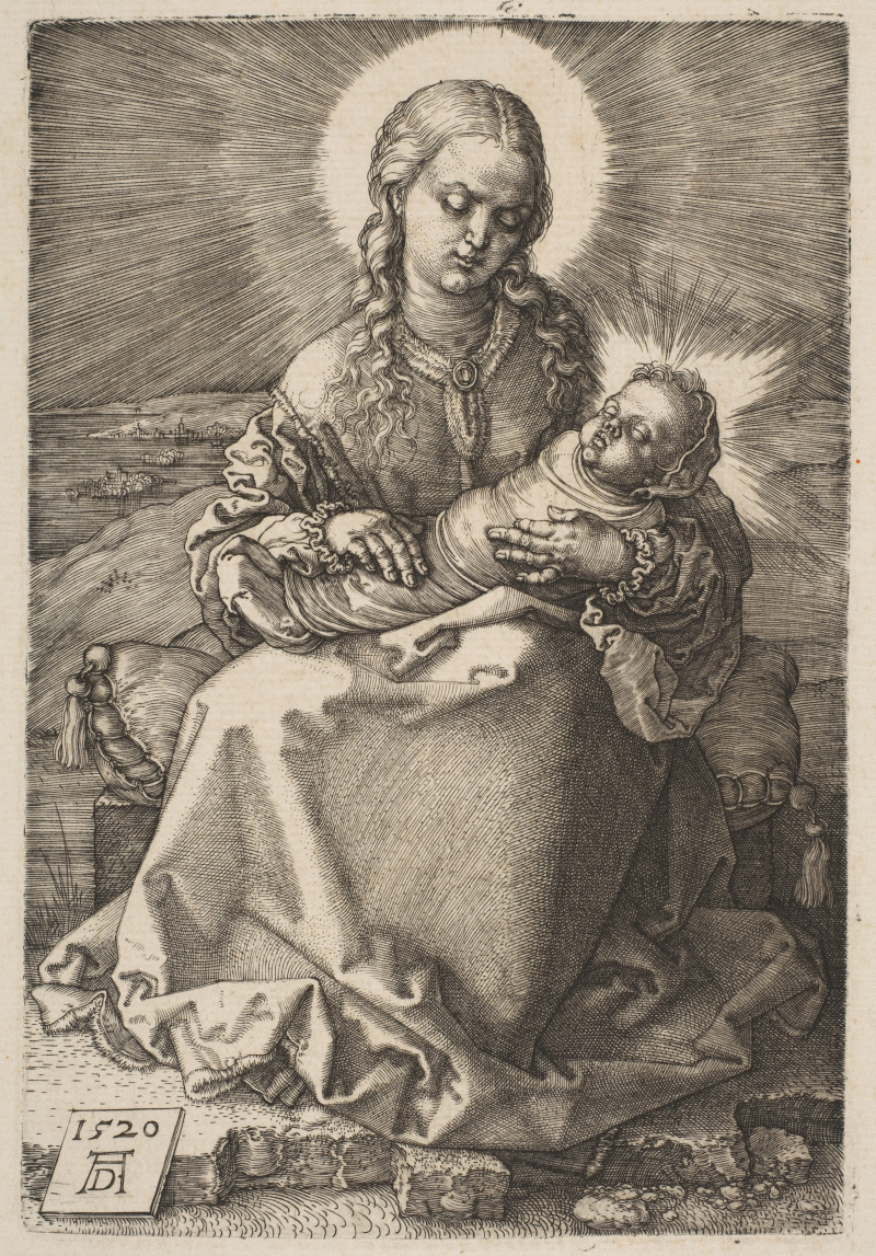 Альбрехт Дюрер Мария с младенцем