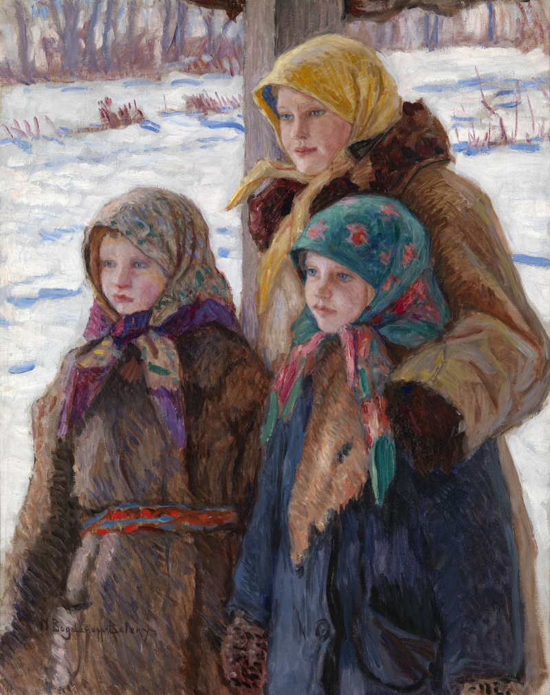 Картина три сестры кто художник