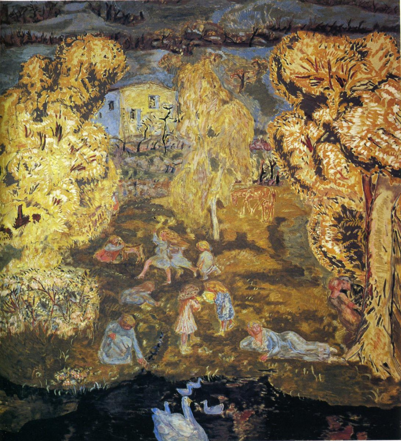 Pierre Bonnard Au début du printemps dans le village, 1912, 348