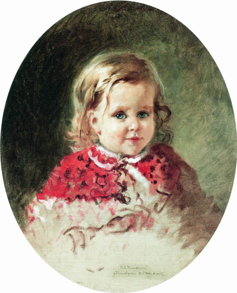 Маковский Константин Егорович портрет детей художника