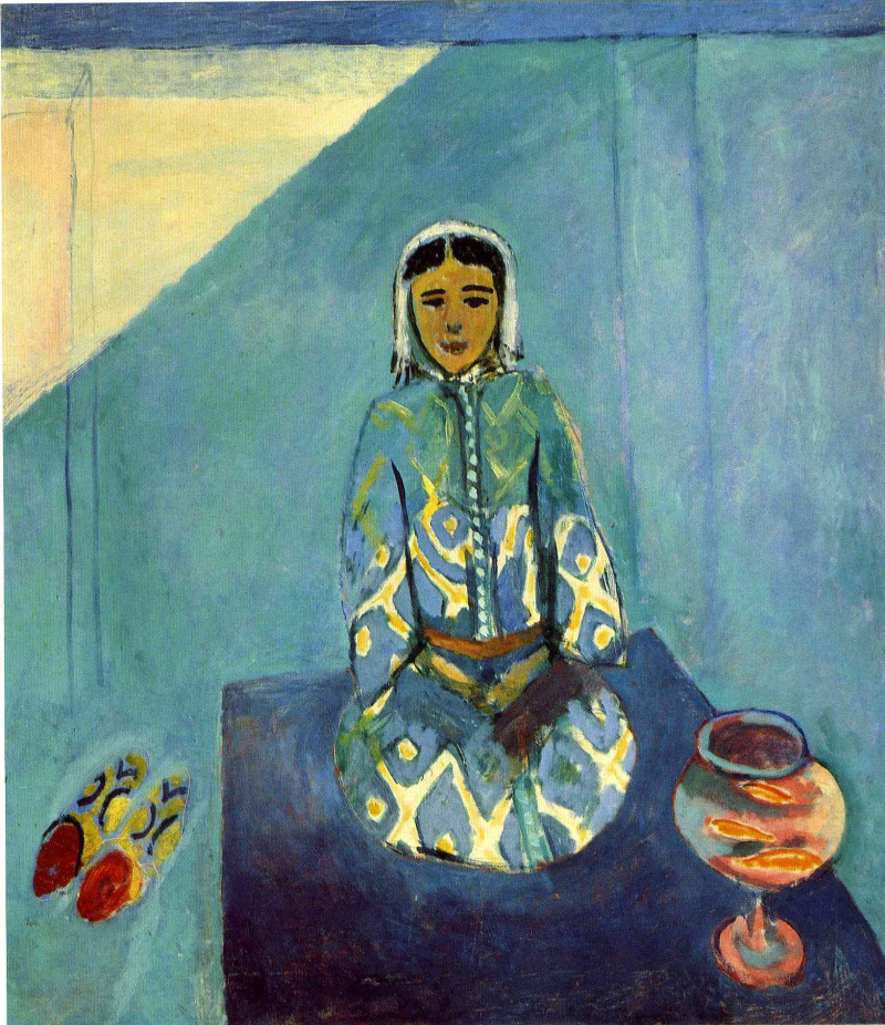 Zorah on the Terrace, 1913, 100×115 cm by Henri Matisse: History, Analysis & Facts  Arthive