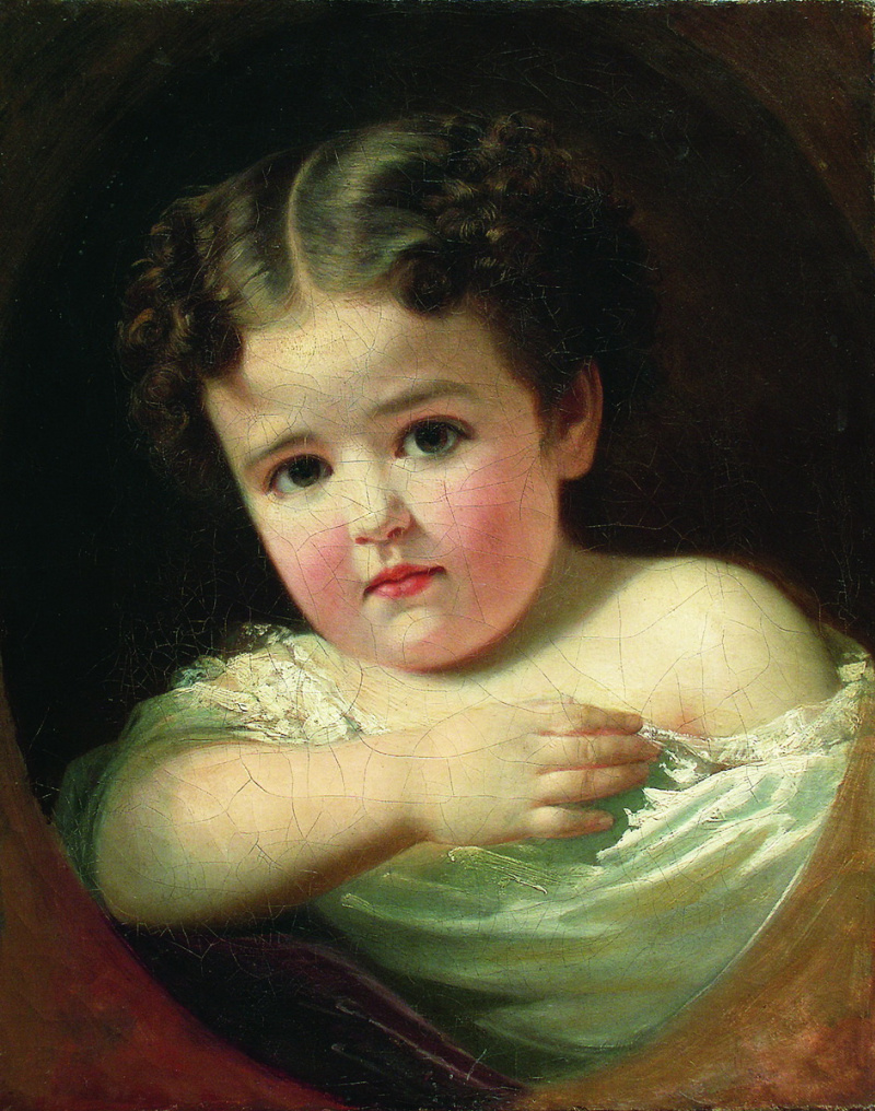 Макаров, Иван Кузьмич [1822-1897] детский портрет